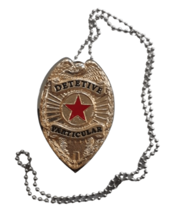 Distintivo Inox - Detetive Particular