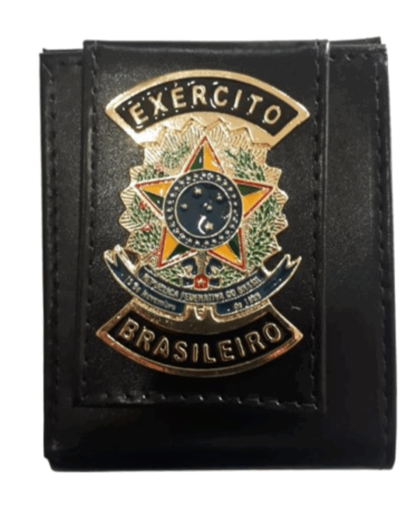 Carteira De Couro - Exército Brasileiro