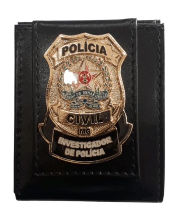 Carteira De Couro - PC Investigador