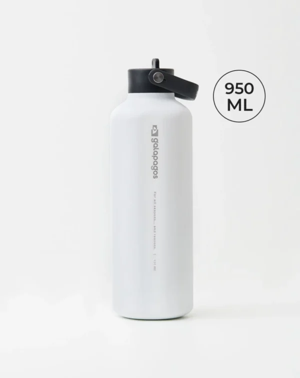 Garrafa Térmica Galápagos River - 950ml Branco