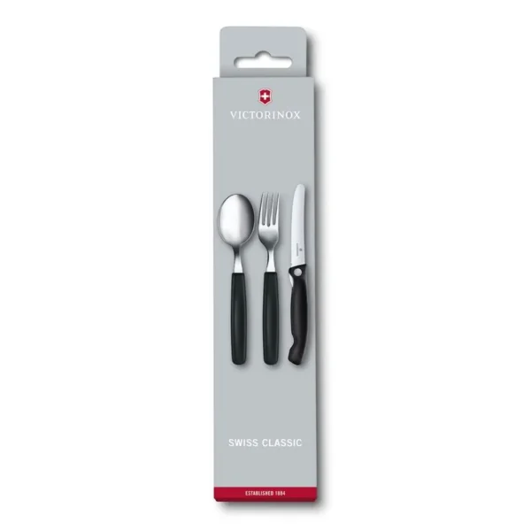 Conjunto Swiss Classic c/ 3 peças Preta Victorinox