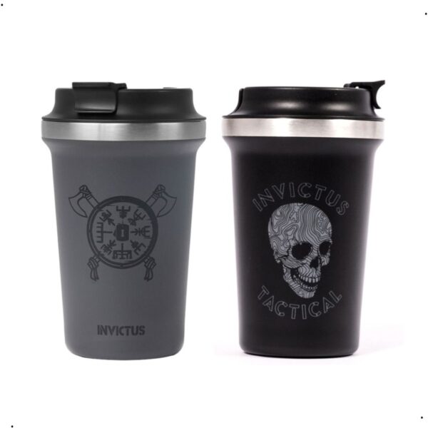 Copo Térmico Invictus Racon Skull 350 ml