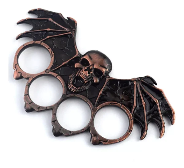 Soco Inglês - Morcego Caveira Bronze