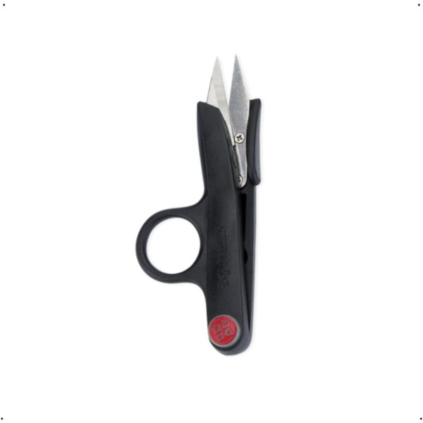 Tesoura Tecelão Mundial 601N-4 1/2" Ponto Vermelho Preta