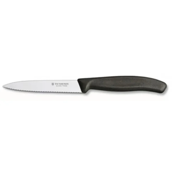Faca Swiss Classic Lâmina Serrilhada Victorinox 10cm