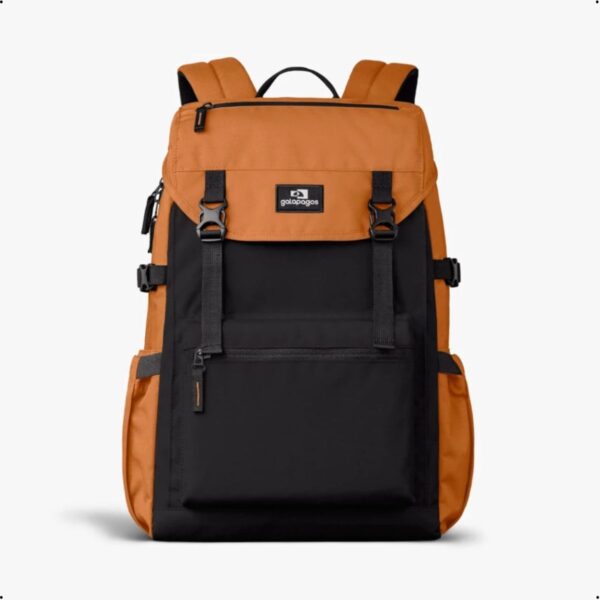 Mochila Galapagos Pelican 2.0 30L - Preto e Caramelo
