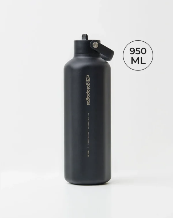 Garrafa Térmica Galápagos River - 950ml Preto
