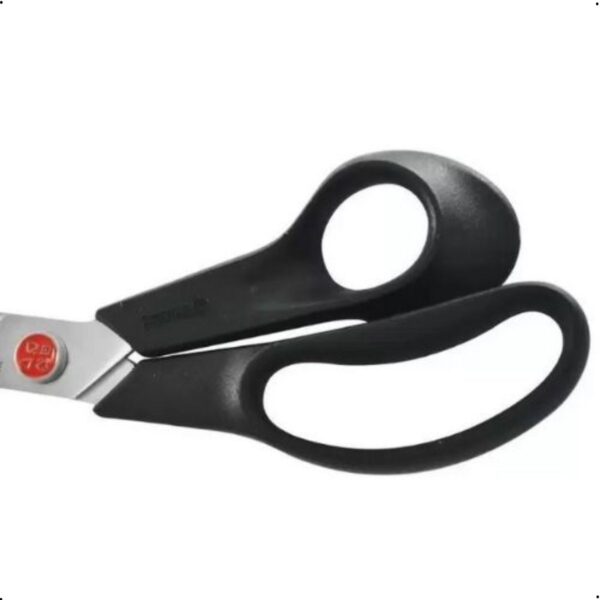 Tesoura Mundial Multiuso 662-7.1/2 Ponto Vermelho 7 1/2" Preta