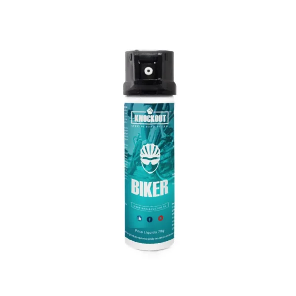 Spray De Defesa Pessoal Knockout Biker 70g