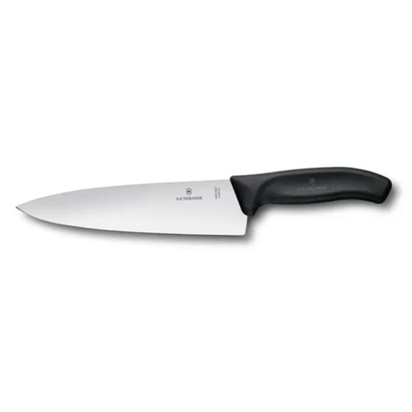 Faca Do Chef Swiss Classic Victorinox 20cm Preta