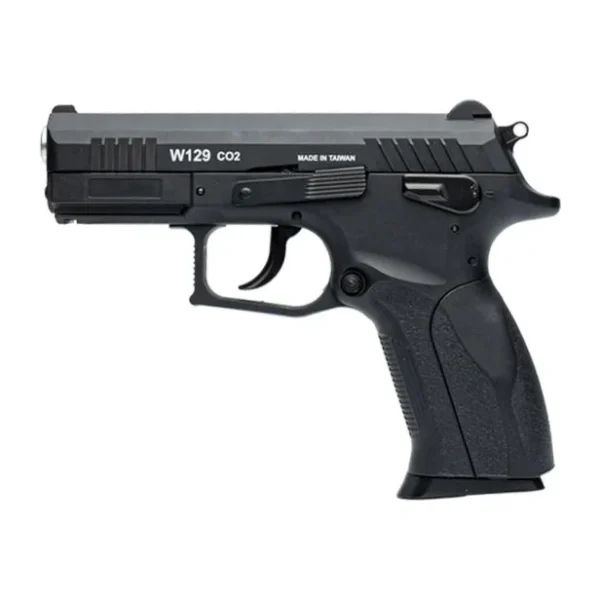 Pistola De Pressão Wingun W129 BlowBack - CO2 4,5mm
