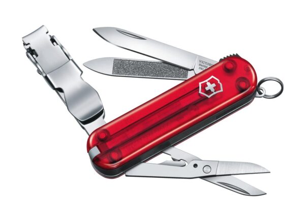 Canivete Victorinox NailClip 8F - Translucido 0.6463.T